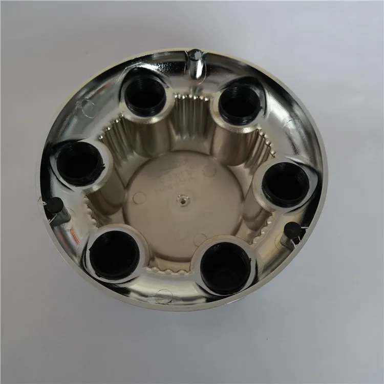 Blank Custom ABS Chrome 6Lug185MM Rally Wheels Car Wheel Polished Center Cover