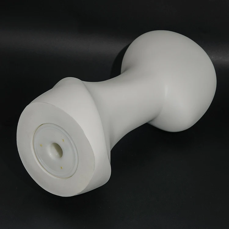 HUAYANG High Quality egg no Face white Black Faceless Mannequin Head for Hat