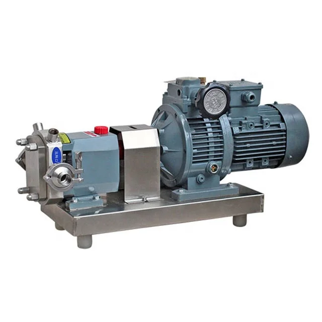 D-3A Stainless Steel 304 316L Sanitary Rotary Lobe Pump