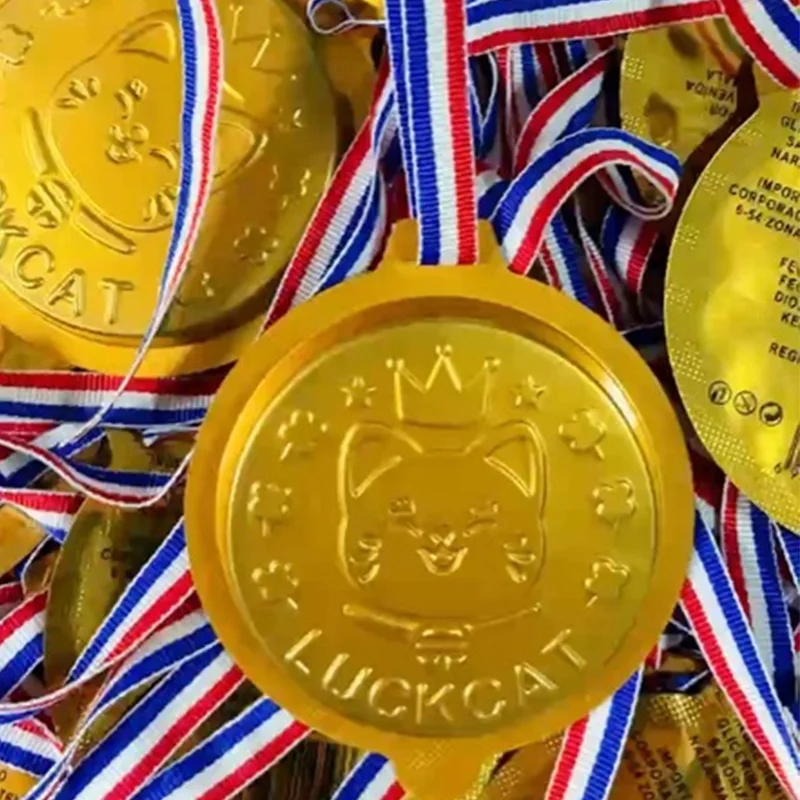 Gummy Candy Toys Gold Medal Encourage Prize Soft Sweets Candy For Kids