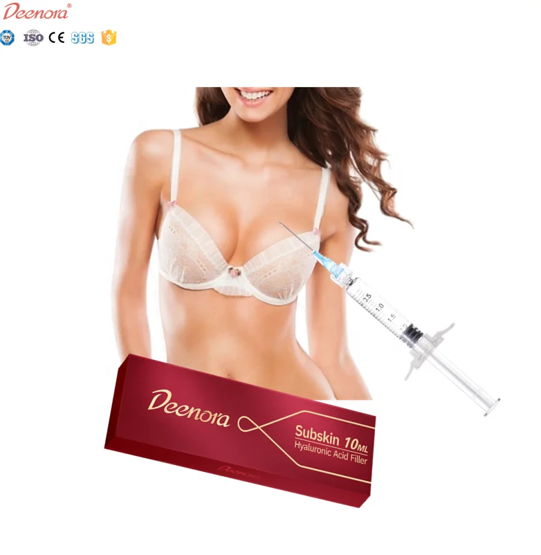 Deenora loog lasting cross linked cheek cute gel cosmetic injections medical grade hyaluronic acid 1ml ha dermal filler