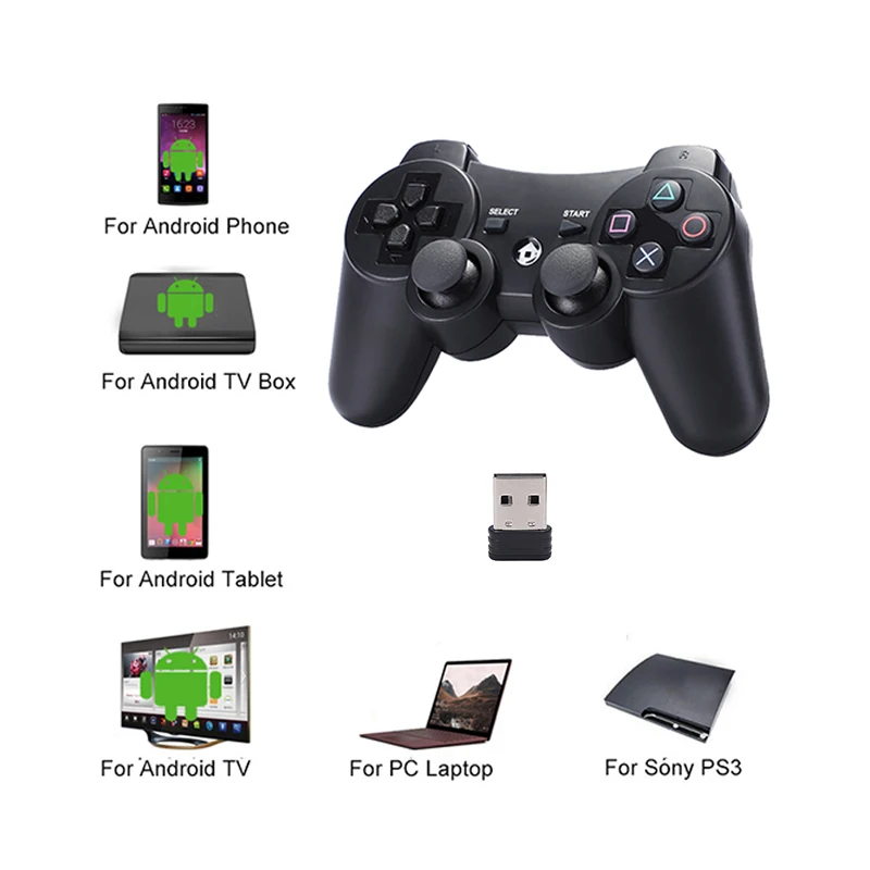 
Mobile Joypad Joystick & Wholesale Shooting Ps2 Noble Game Controller Wireless Gamepad For S3 Console 