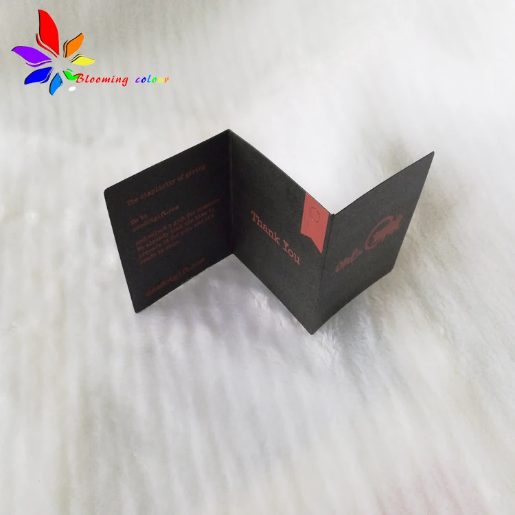 China Factory Supply Custom printing tri folding Instruction User Manual