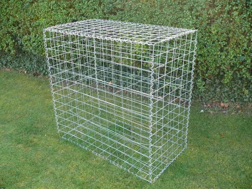 Hot Dip Galvanized Wire Gabion Box Mesh High Temperature Resistant Welded Retaining Wall Wire Mesh Panels