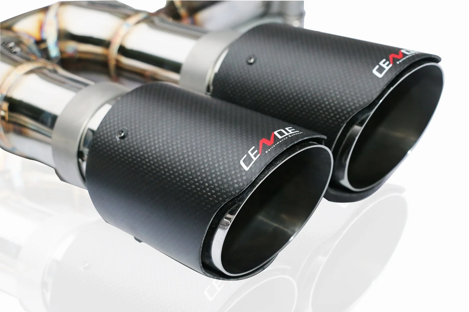 High CENDE Performance Titanium Valve-Control Exhaust Pipe System for Porsche car Cayman 981