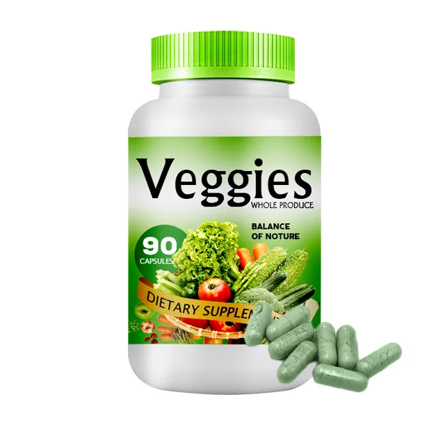 OEM/ODM Healthcare Supplement Fruits and Veggies Supplement Superfood Balance Nature Fruit And Vegetable Capsules