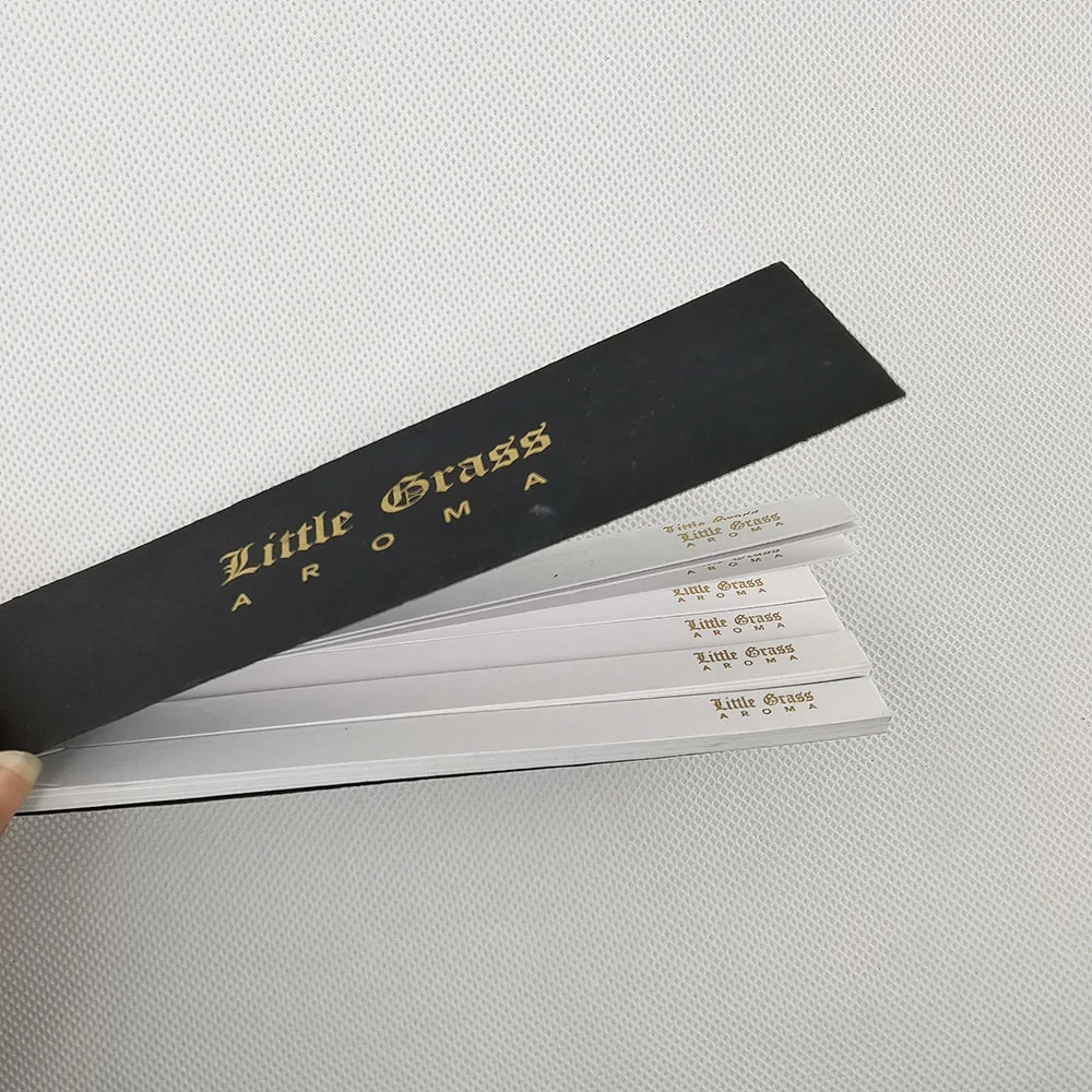 Perfume Test Paper/Blotters for tester paper fragrance perfume oil test paper with print