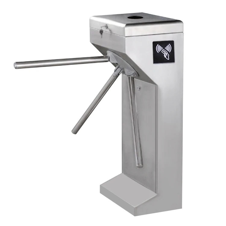 Smart Semi-turnstile Two-way Turnstile Gate Vertical Tripod Gate for Office Building