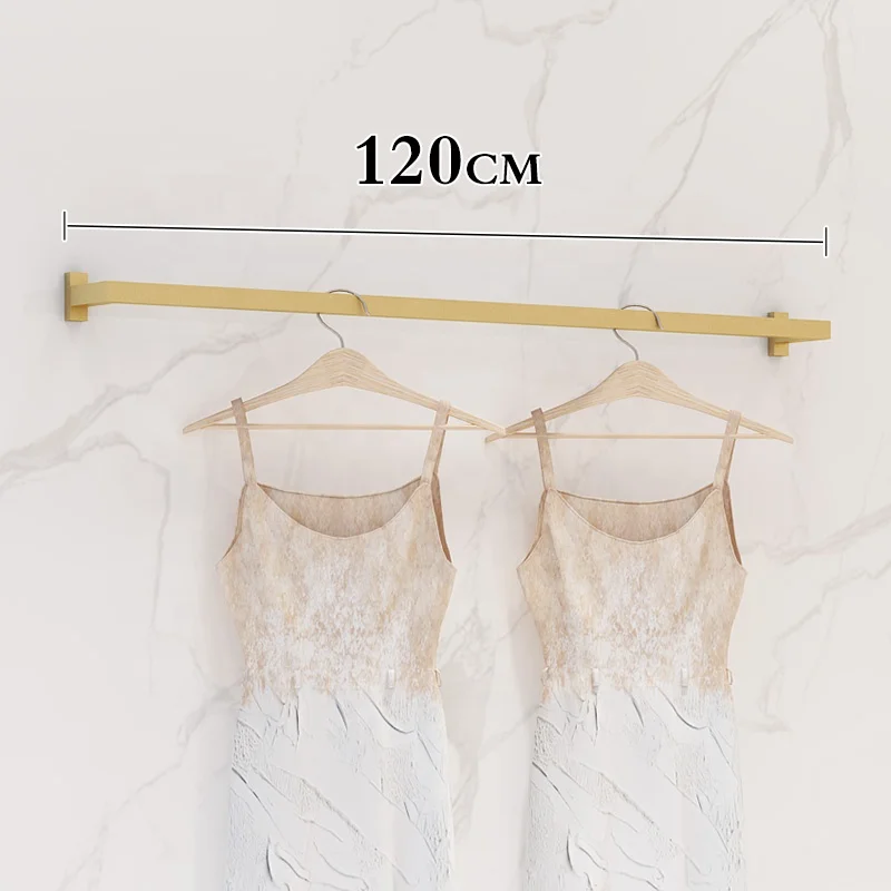 Новый стиль вешалка для одежды настенные витрины стеллажи украшения магазина оптовая продажа мебель