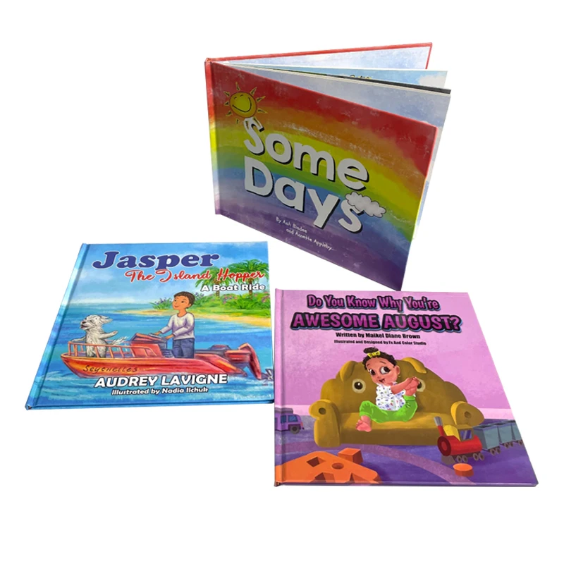 Manufacturer CMYK Durable Cover Printing Kids Book Coloring Cartoon Picture Hardcover Custom Children Book Printing Services