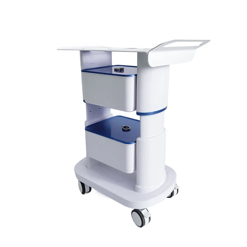 portable wheel trolley beauty machine stand trolley for aesthetic machine