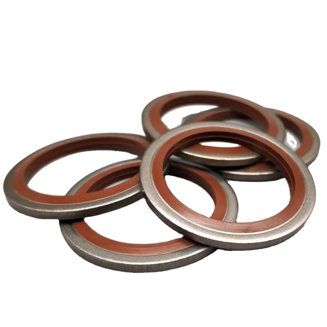 Trade Guaranteed 1/2mm Combination Sealing Gasket Metal-Rubber Compoed Gasket with Msite Fus Drainage Plg Gasket Ring