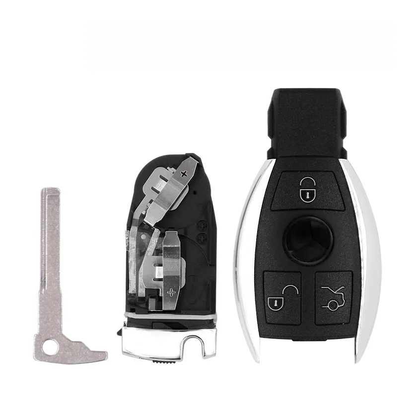 High Quality 3 Buttons Remote Control Smart Car Key Shell Case For Benz BGA NEC Auto Key vehicle keys