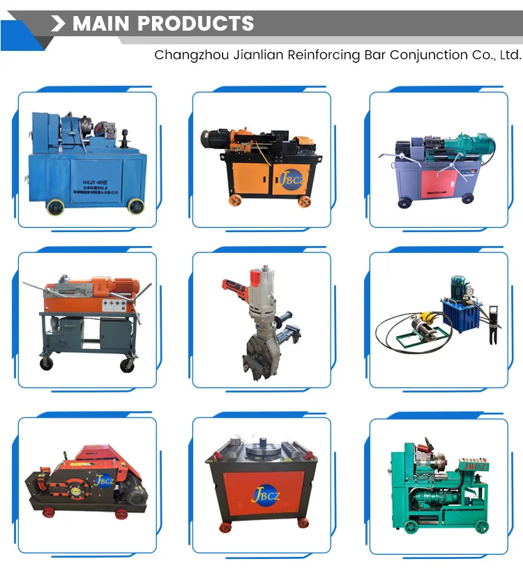 Parallel thread rolling machine