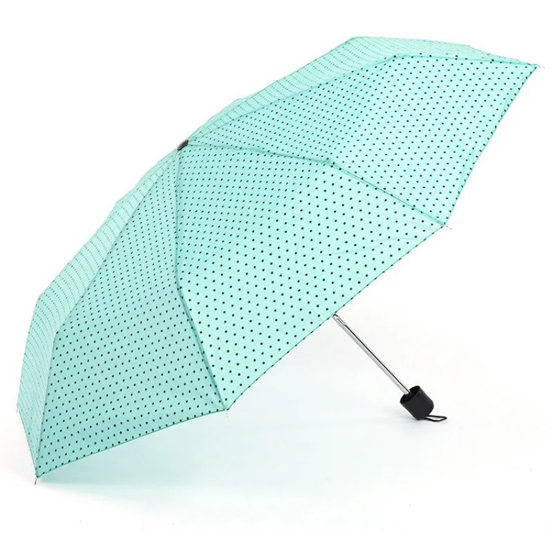 High Quality Wholesale Promotional Cheap Custom Logo Print 3 Folding Umbrella Light Weight China Made Umbrella