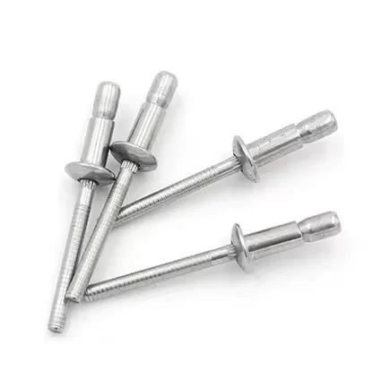 High quality custom 304 stainless steel open type end blind rivets flat head rivet