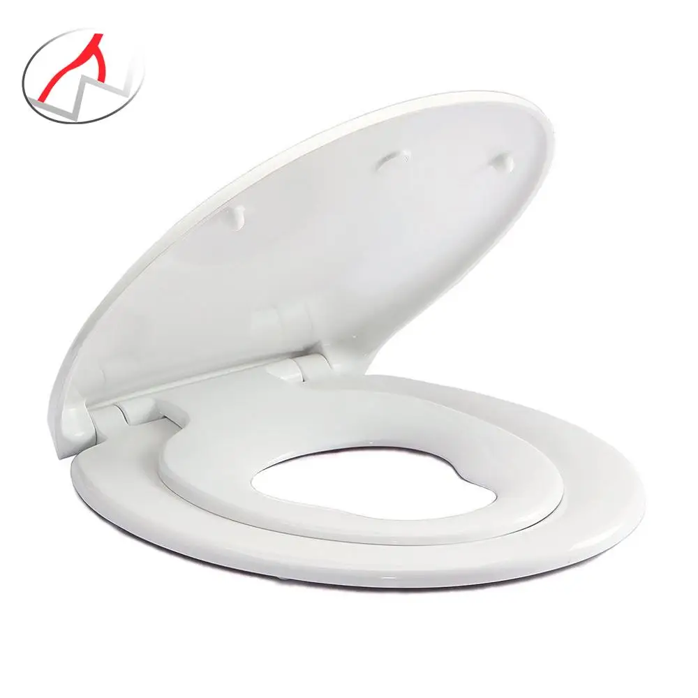 bathroom Built-In Child Potty Training Seat UF urea duroplast family toilet seat WC covers lid magnetic stick child ring remove