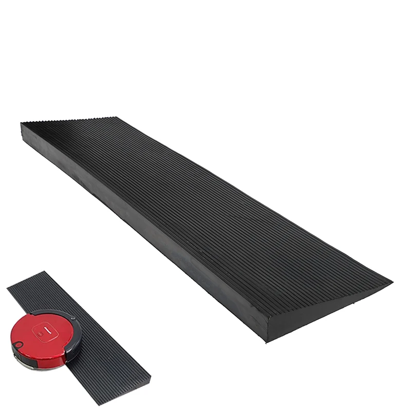 25mm--1' OEM Solid Rubber Threshold Wheelchair Doorway Mini Ramp For Wheelchair Use,Bathroom Use