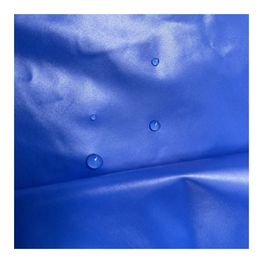 Super Shiny Lacquered Nylon Taffeta Fabric 40D Cire Waterproof Downproof PA66 Material Woven for Garments
