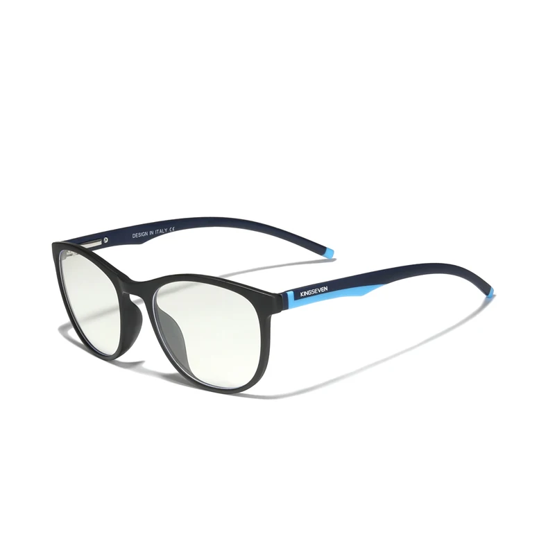 KINGSEVEN Anti Blue Light Optical Glasses for Women Men Radiation Ray Blocking Blocker Computer Gaming Eyeglasses Frame 9007A