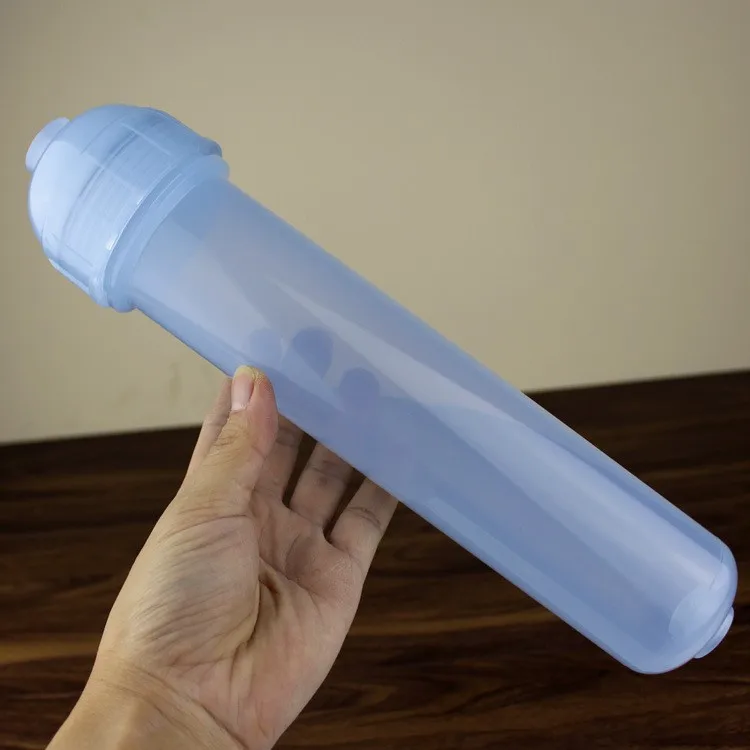 PP Material Plastic Cartridge Filter Housing Semitransparent RO Filter Housing