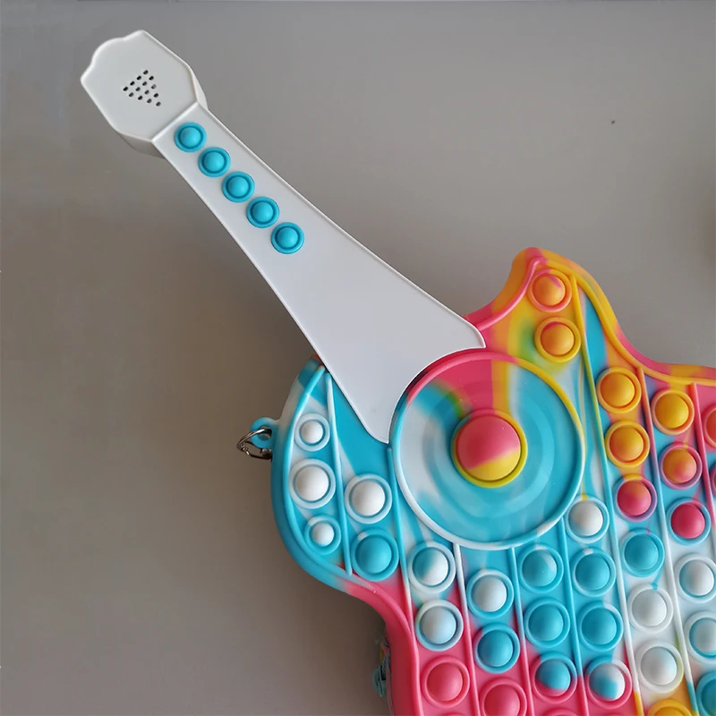 Factory Wholesale Silicone Bag Bubble Popper Toy Handbag Shoulder Bag Purse Case Fidget Pop Bag