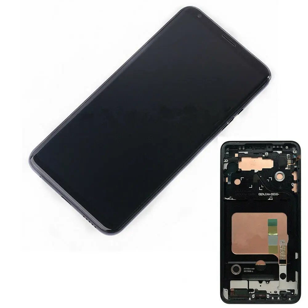 ЖК-экран класса AA ++ для LG V30 H930 US998 H931 H932 H933 VS996 LS998U, запасные части для мобильных телефонов, экран с рамкой