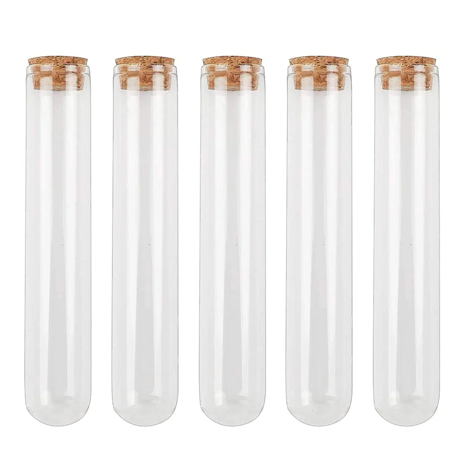 High borosilicate glass test tube bottle for candy saffron honey with bamboo lid  Candy test tube  Glass bottle with Bamboo lid