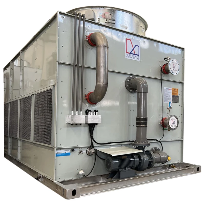Competitive Price Evaporative Condenser Water Saving Closed Cooling Tower Combined Flow Hybrid Cooling Tower