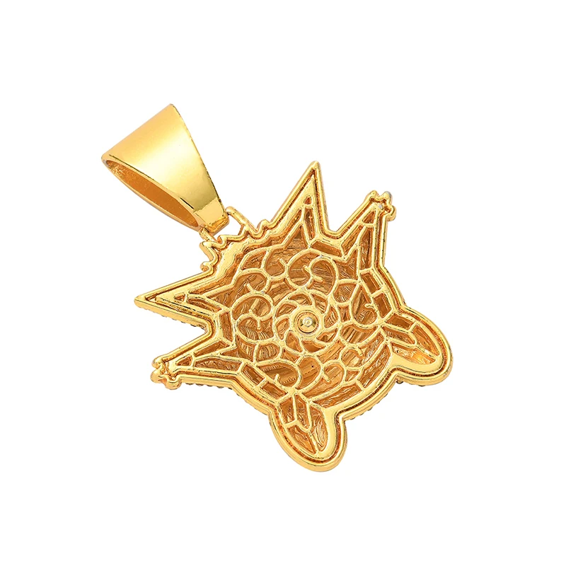 Modni nakit iz hip hopa Little Hudic obesek Gengar v obliki ogrlice