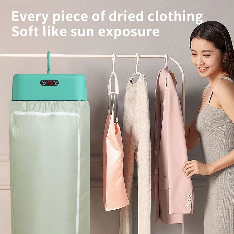 Mini Portable Dryer Machine Portable Clothes Dryer Quick Compact Dryer Machine for Apartments and Travelling