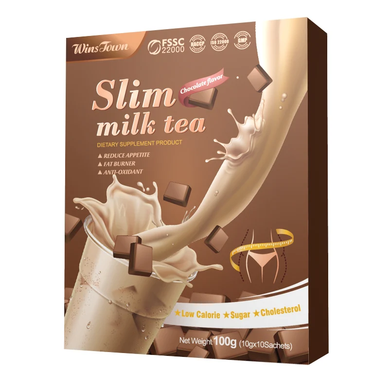 Chinese slimming milk Tea nature Flavor Milk Fragrant And Taste Natural Organic Health Care Weight Loss Milk Tea