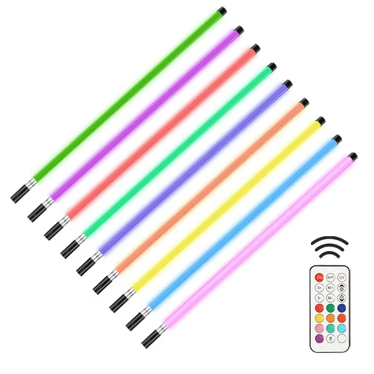 Светодиодная трубка для видеосъемки высокой яркости 1 м 36 Вт RGB W 2700-6500k беспроводная студийная лампа с дистанционным управлением