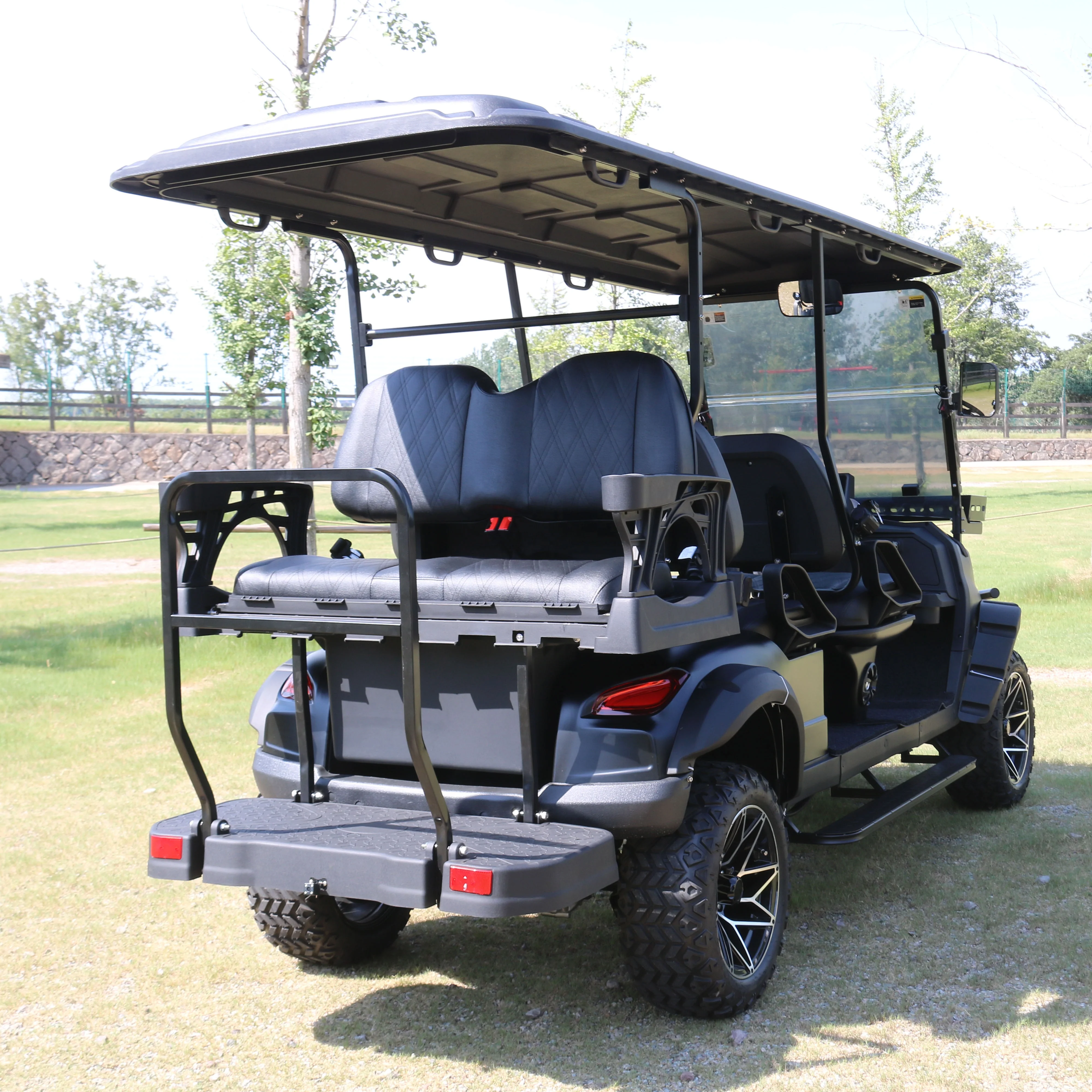 Top Quality Electric Push 6 Passenger Golf Cart Durable 6 Seat Electric Golf Cart Street Legal