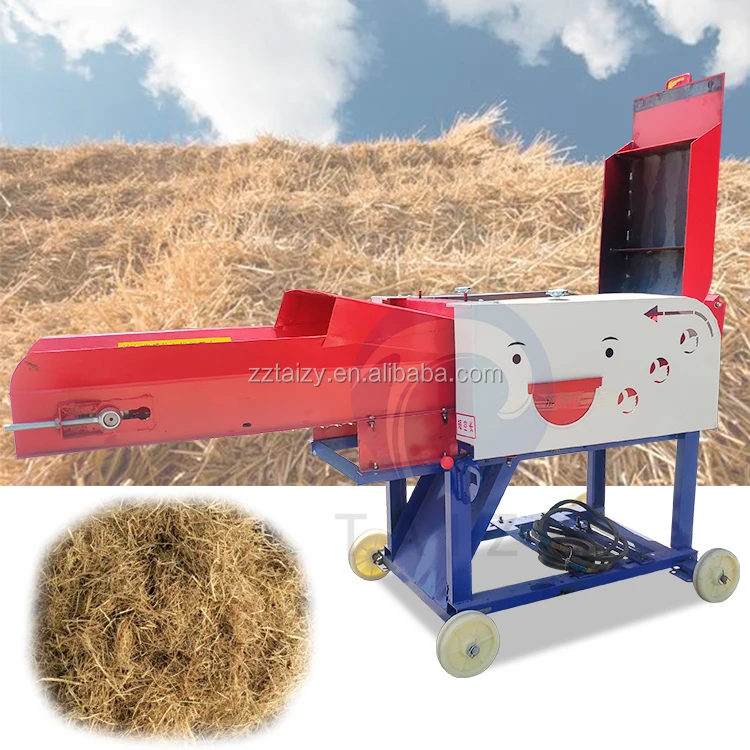low price chaff cutter feed making machine buffalo cattle feed machine making