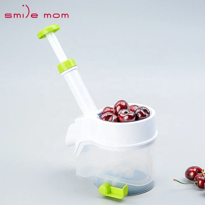 Smile mom 2021 Fruit Tool Hand Cherry Grape Corer Remover Cherry Pitter Kitchen Accessories