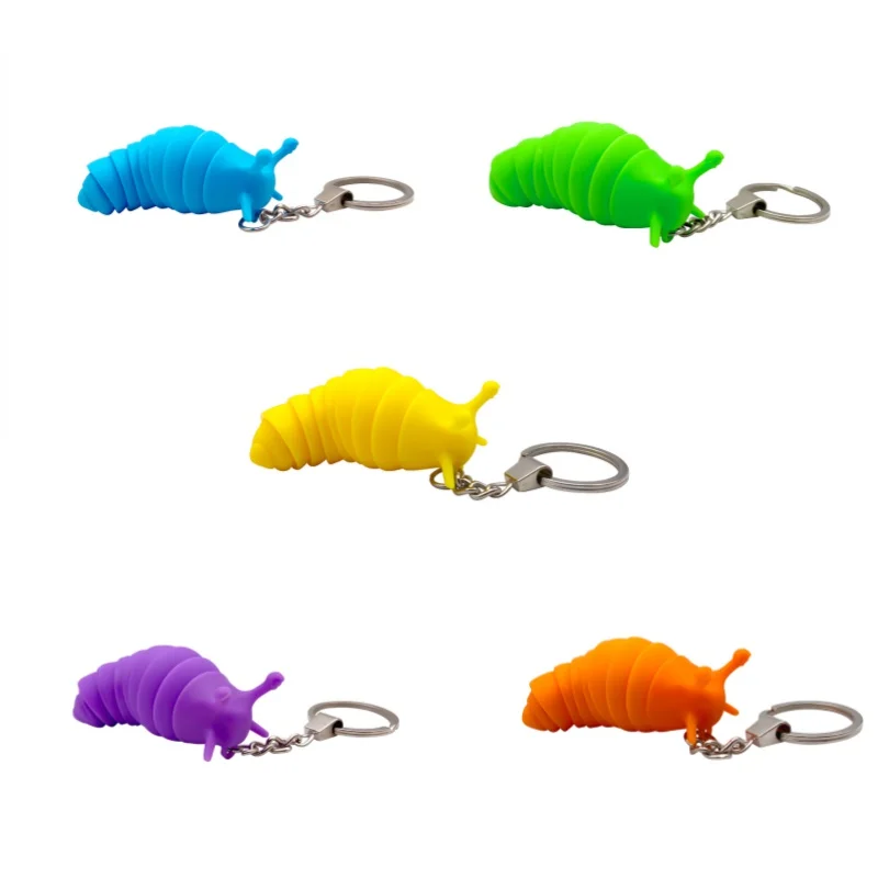 Радужная игрушка-антистресс, 3D шарнирная тянущаяся игрушка для пальцев