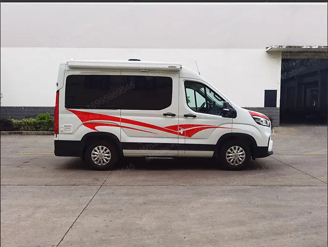 Hot Selling Short axis high top motor home in car motor home used customize caravan air conditioner in Singapore