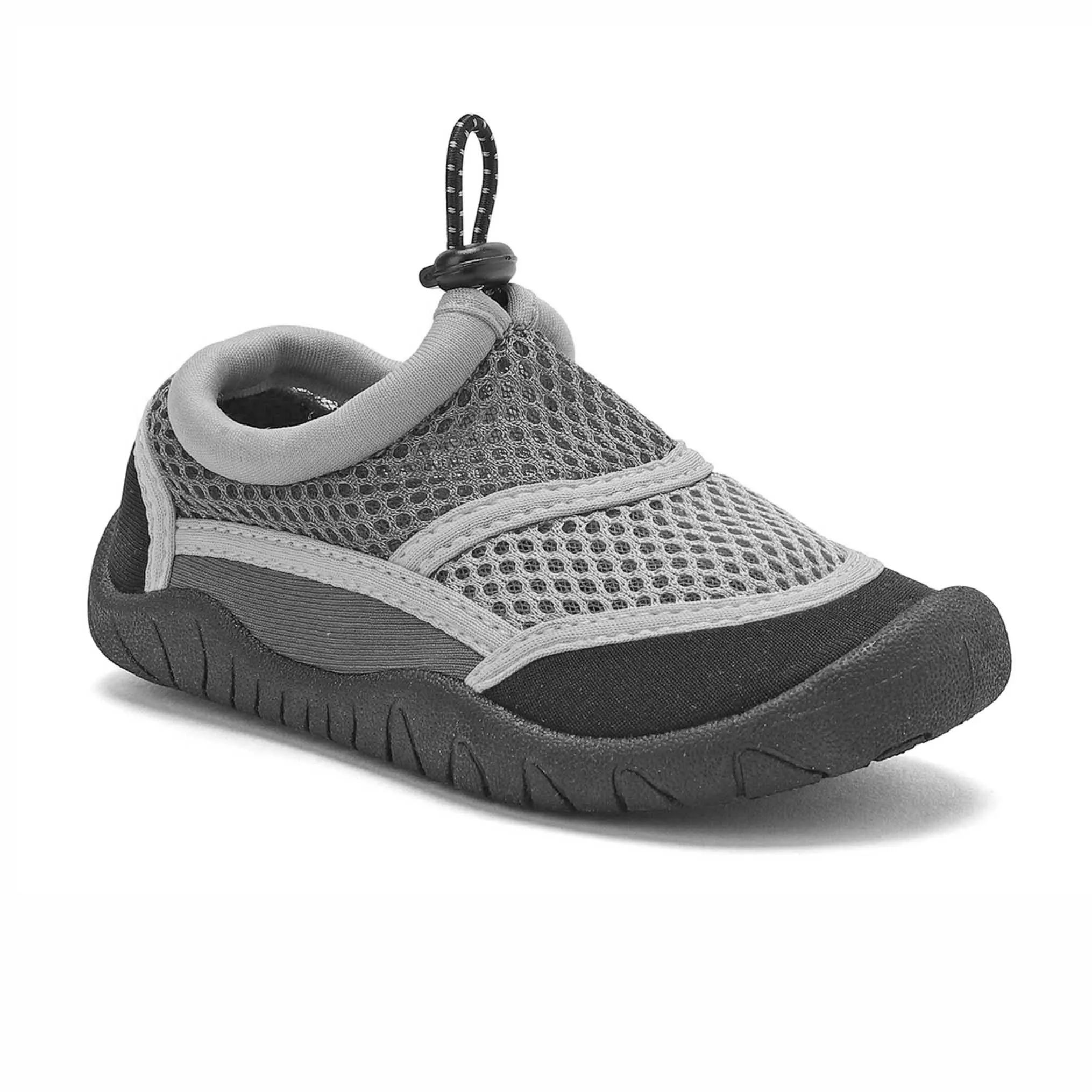 Закрывающиеся Детские акватуфли, Детские акватуфли, пляжная обувь для плавания без шнуровки, нескользящая подошва