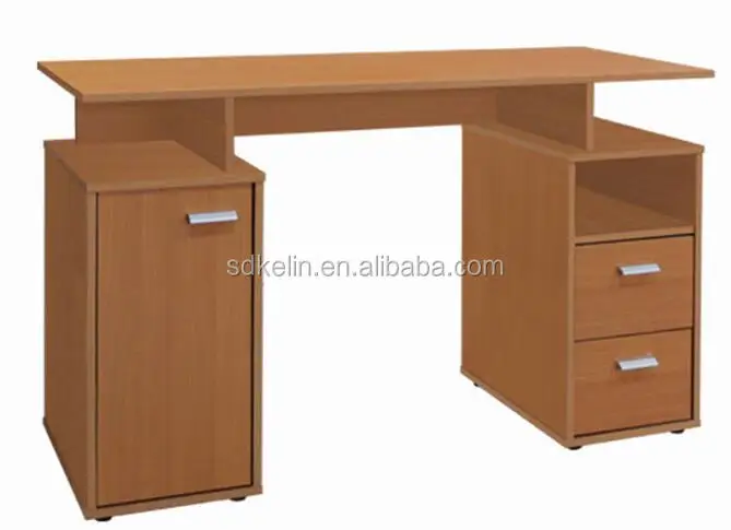 modern mdf / chipboard computer desk table