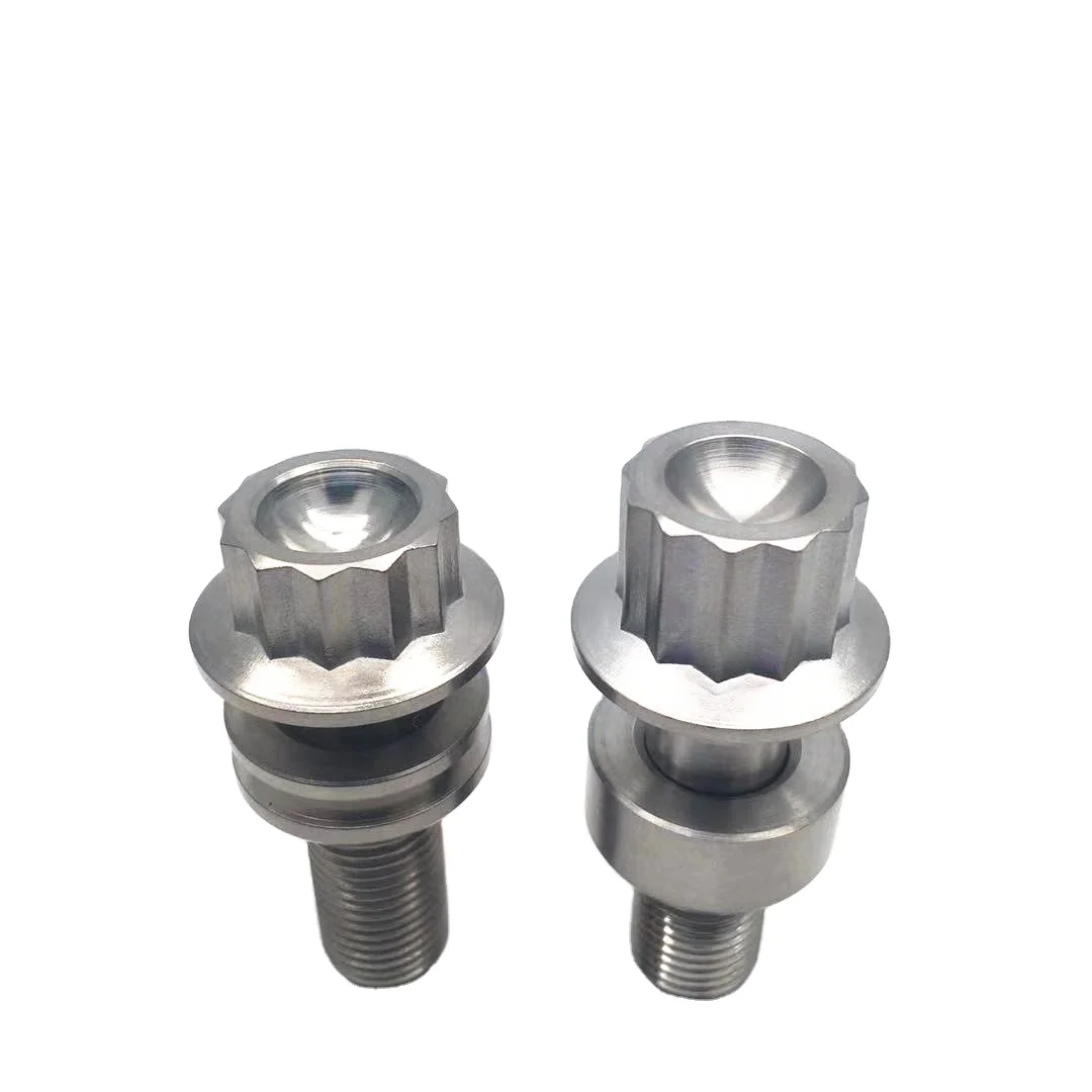 B M W F Series Natural GR5 Titanium  M14x1.25x28/35/43 wheel lug bolt/screw