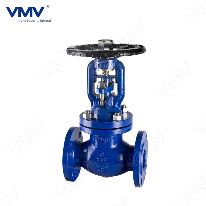 
VMV Brand ANSI Standard bellow seal globe valve for oil and gas 