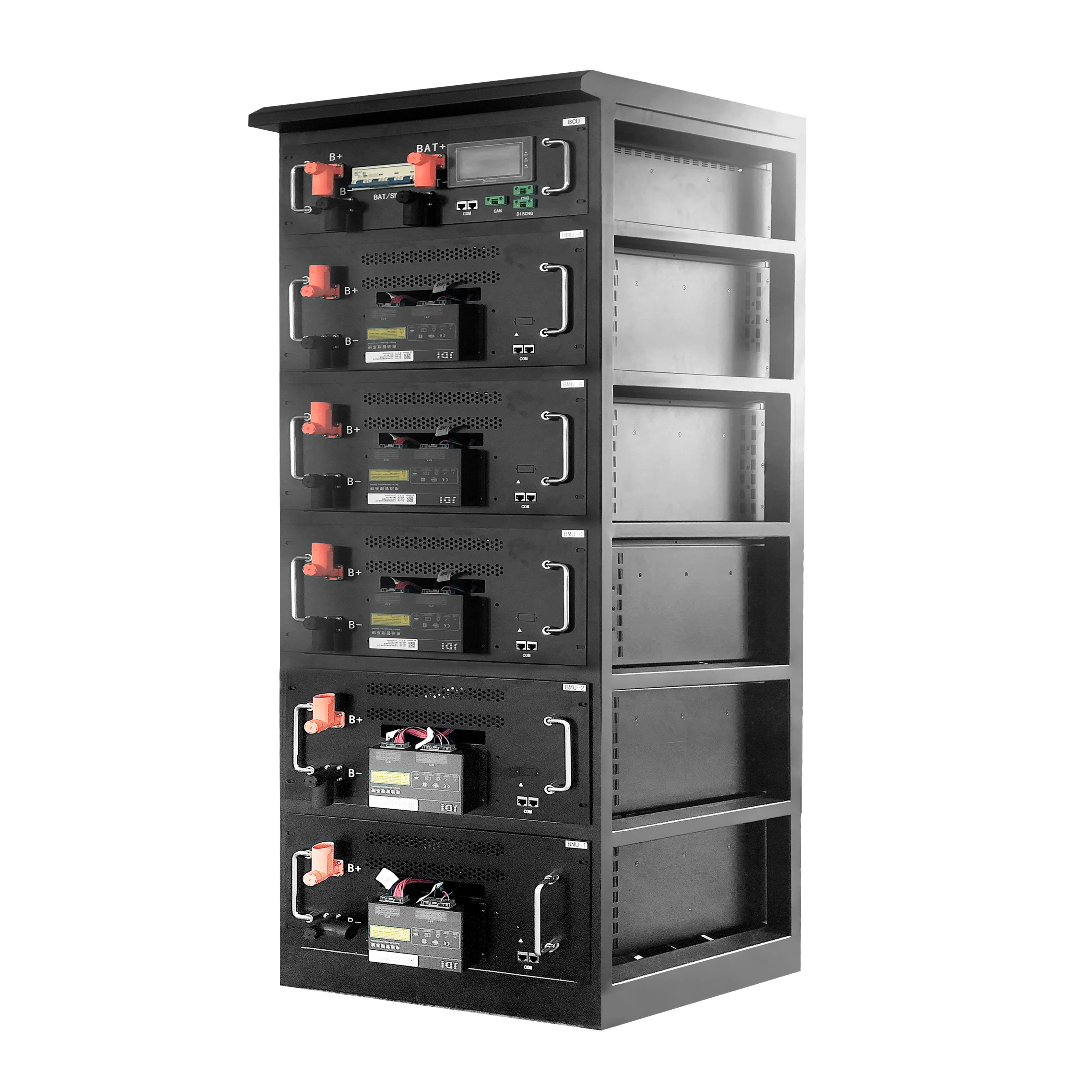 51.2V 100AH Rack-Mounted LiFePO4 Battery Pack - Reliable Power Source for Energy Storage Systems Off-Grid and Backup Application