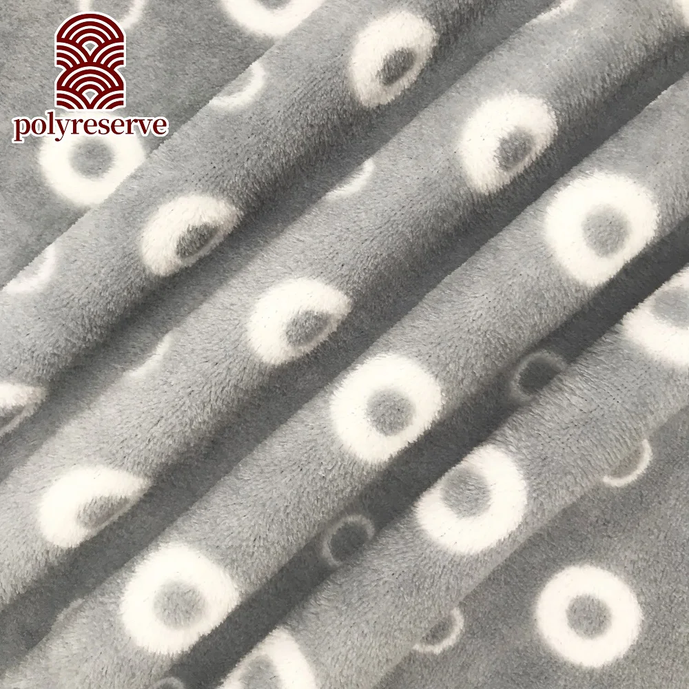 Polyreserve Factory Direct Sale Two Side Printed Coral Fleece 100% Polyester Manufacturer