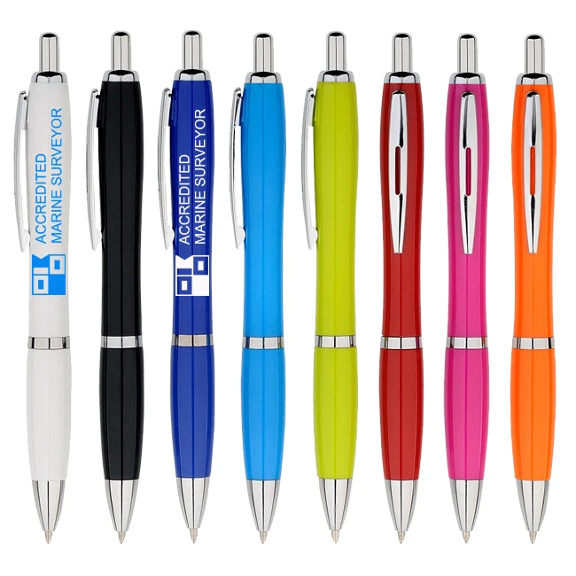
2173 Cheap promotion Big customer logo Antibacterial pen with Ag material ISO 22196 