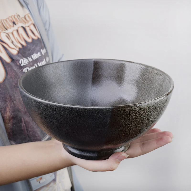 Ceramic Large Ramen Bowls Japanese Style 8 Inch Porcelain Soup Bowls For Asian Noodles
