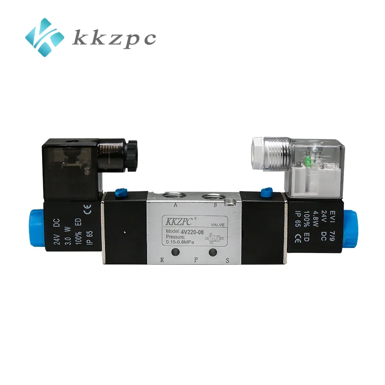 4V220-08 airtac solenoid valve pneumatic solenoid valve AC220V factory DC24V N/A Electronic Components