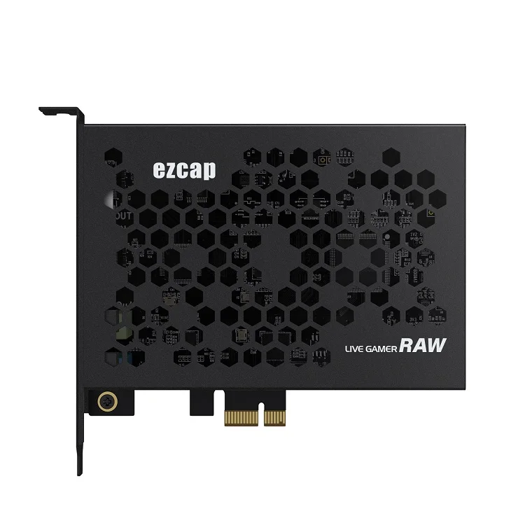 Ezcap324 Карта видеозахвата в реальном времени для геймеров RAW PCIE HDMI 4K