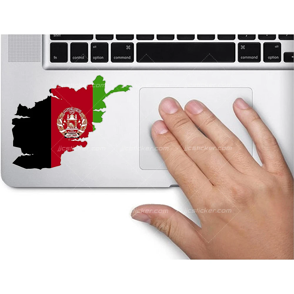 custom printing self adhesive decal paper reusable wholesale china manufacturer design pvc afghanistan country flag sticker