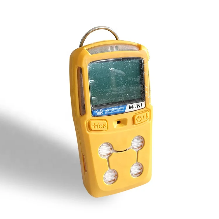 Multi Gas Monitors MUNI MP420 4 gas detector O2 H2S CO LEL Portable gas analyzer alarm CH4 detector